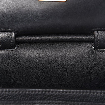 MCM Grained Calfskin Small Milla Crossbody Black 9 of 12