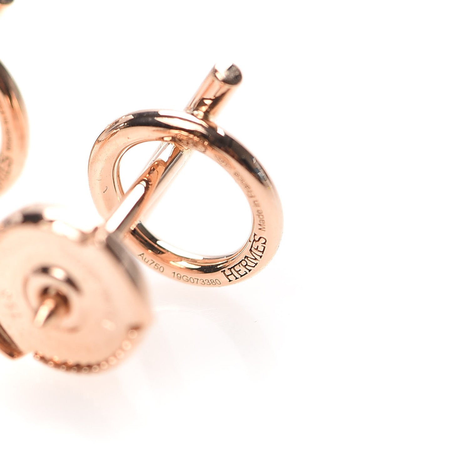 18K Rose Gold PM Echappee Earrings
