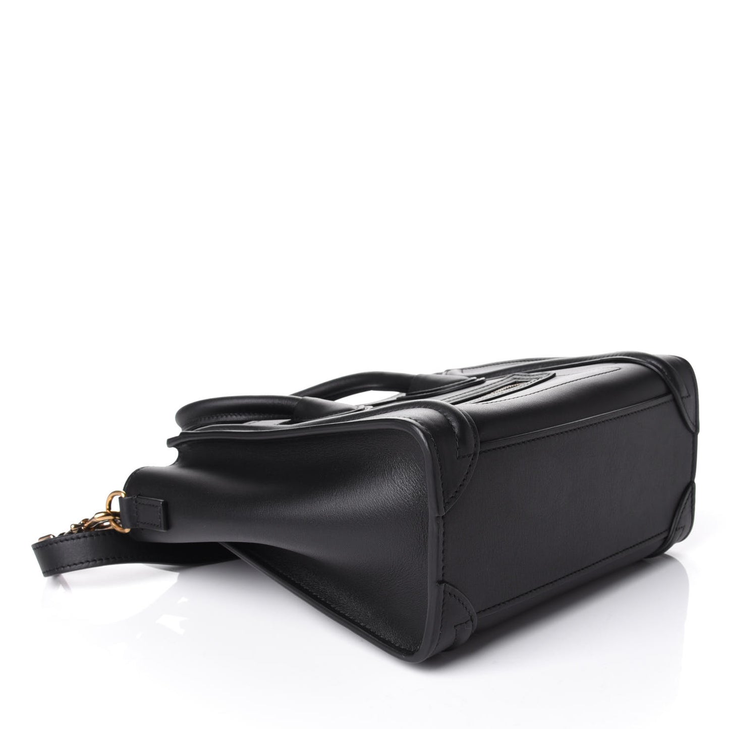 Smooth Calfskin Nano Luggage Black