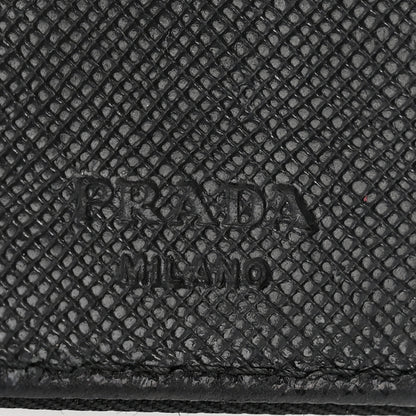 Prada Tessuto Nylon Tri-Fold Compact Wallet  Black 12 of 24