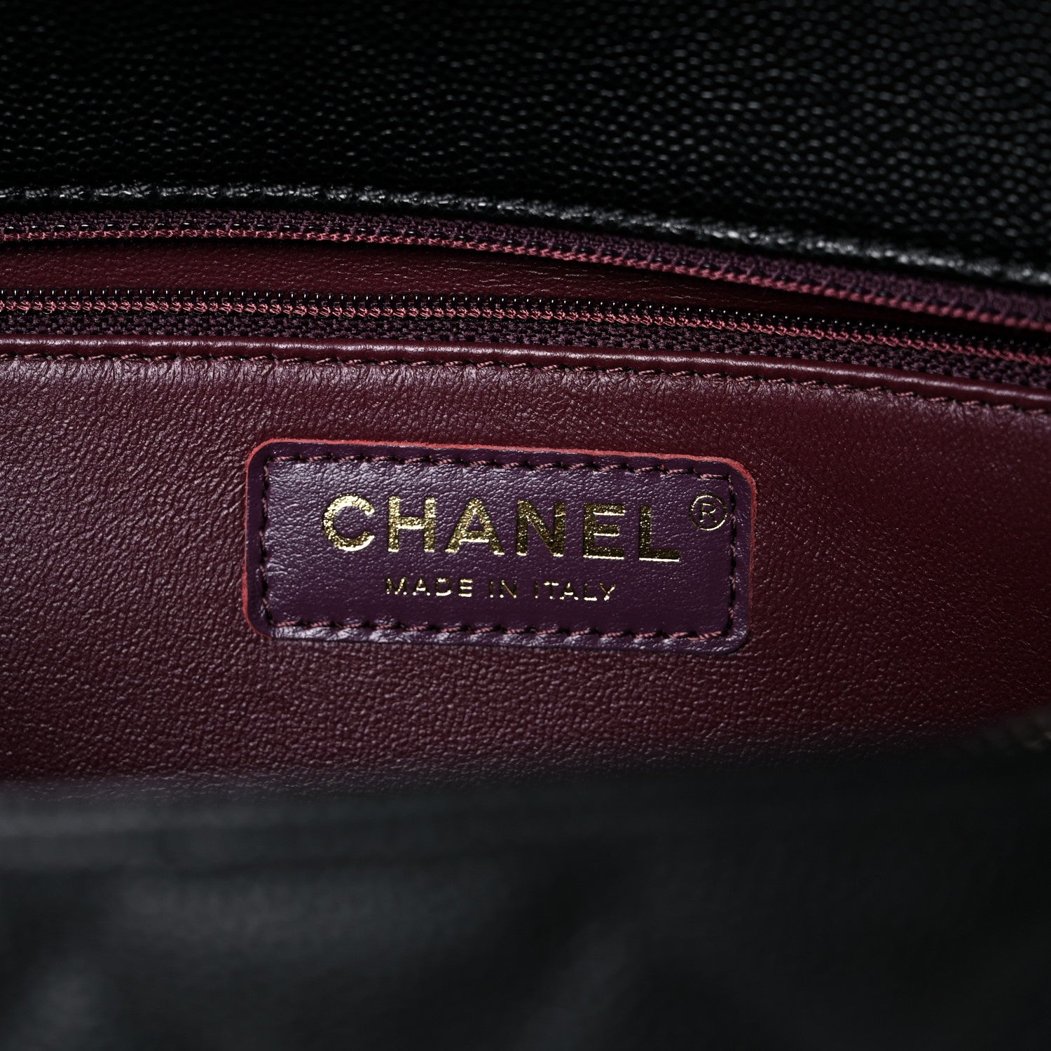 Chanel Caviar Quilted Medium Coco Handle Flap Black 6 of 15