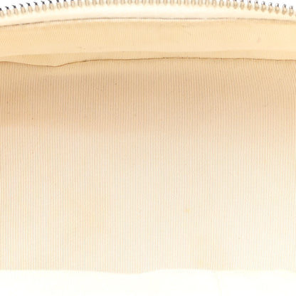 Chanel Crumpled Calfskin PVC Quilted Backpack White 5 of 15