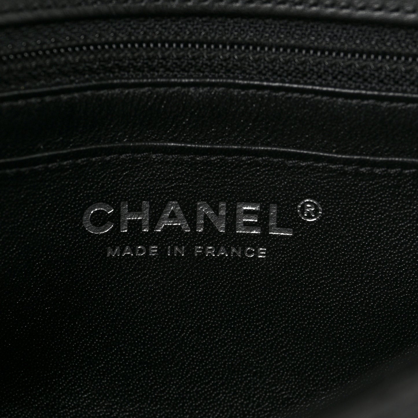 Patent Calfskin Quilted Mini Square Flap So Black