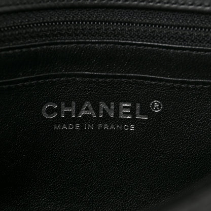 Chanel Patent Calfskin Quilted Mini Square Flap So Black 6 of 7