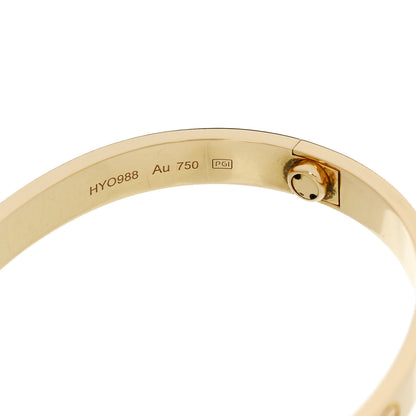 Cartier 18K Yellow Gold LOVE Bracelet 16 6 of 8