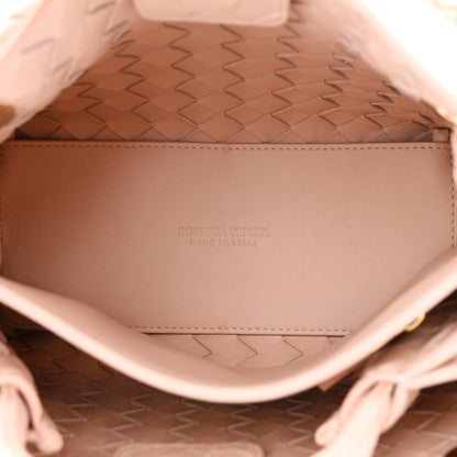 Bottega Veneta Nappa Intrecciato Small Andiamo Shoulder Bag Nude 5 of 10