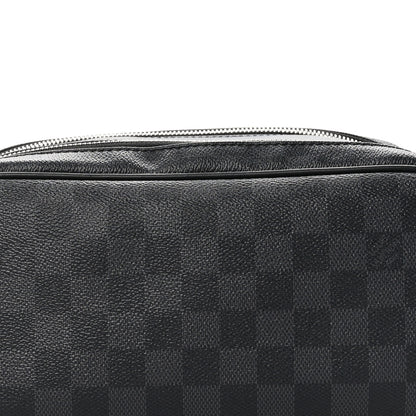 Louis Vuitton Damier Graphite Dopp Kit Toilet Pouch 7 of 10
