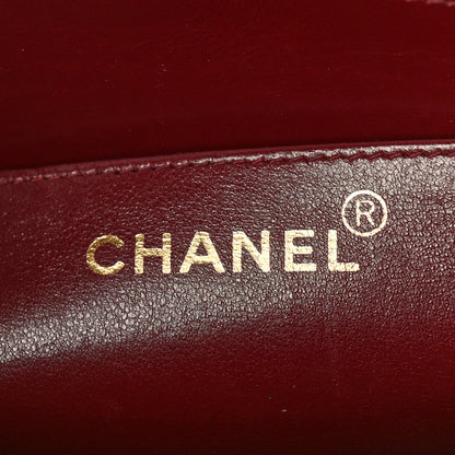 Chanel Lambskin Quilted XL Jumbo Single Flap Black 7 of 10
