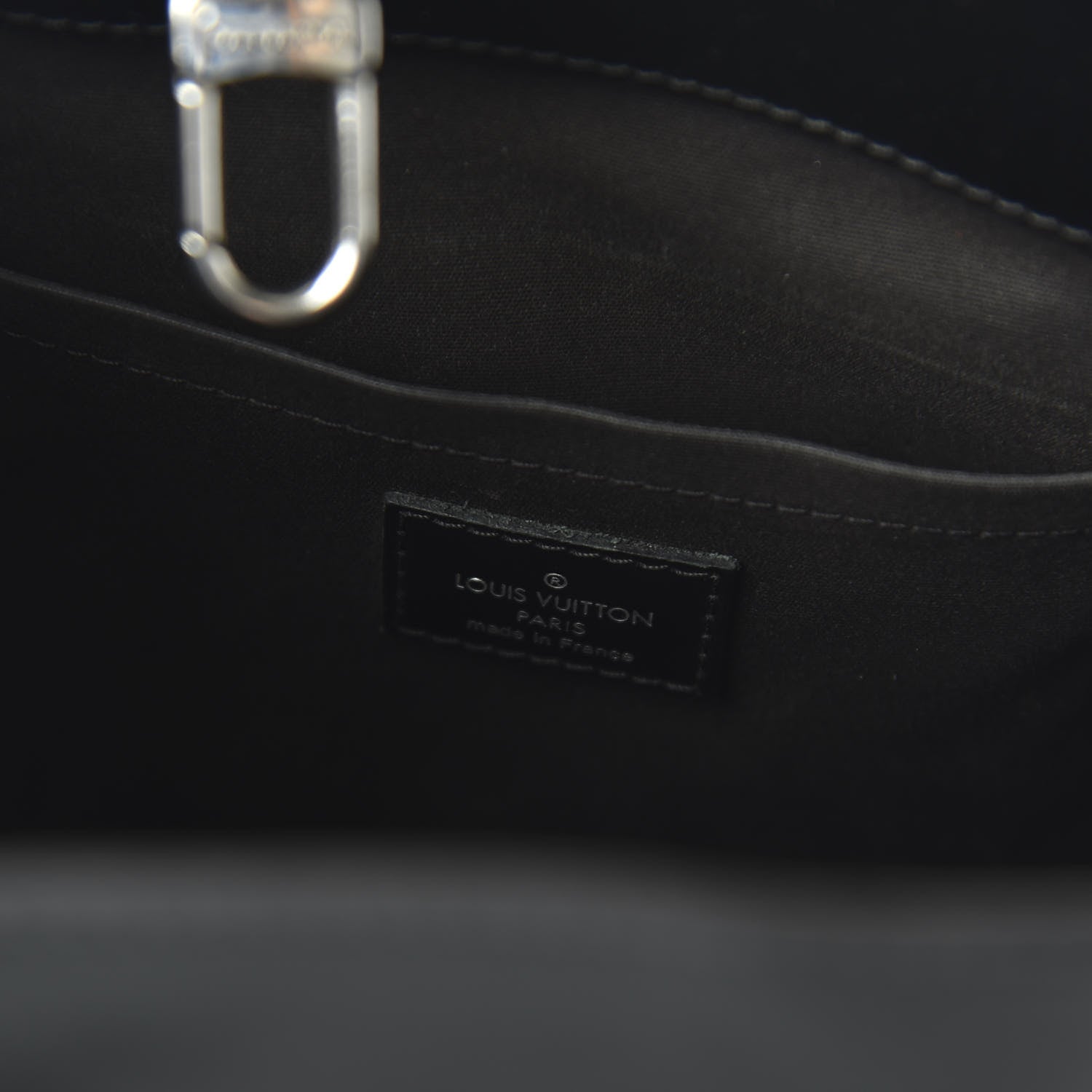 Louis Vuitton Epi Passy GM Black 8 of 9