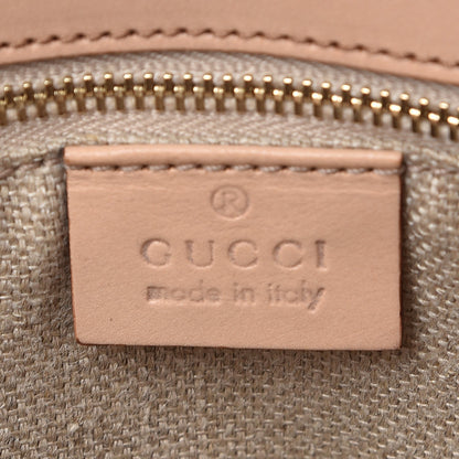 Gucci Canvas Floral Flora Bamboo Handle Bag 6 of 9