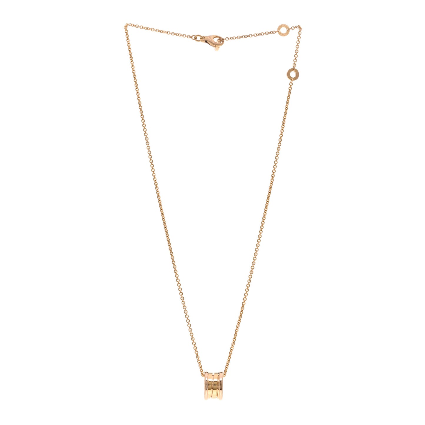 18K Rose Gold B.Zero1 Pendant Necklace