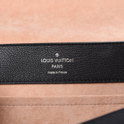 Louis Vuitton Calfskin Lockme Ever BB Black 6 of 9