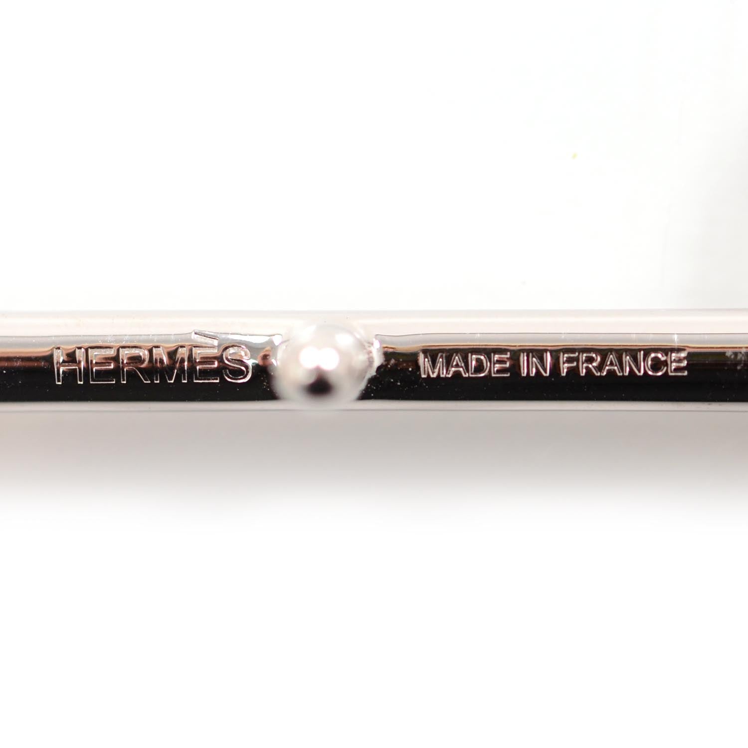Hermes Palladium Idem H Belt Buckle 3 of 6