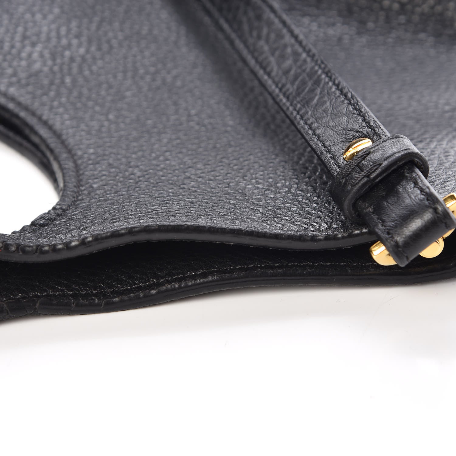 Tom Ford Calfskin Large Alix Padlock Zip Shoulder Bag Black 9 of 18