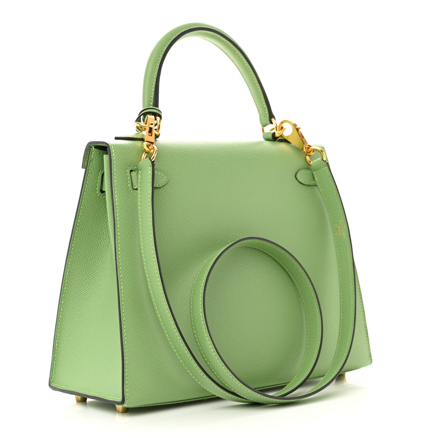 Epsom Kelly Sellier 25 Vert Criquet