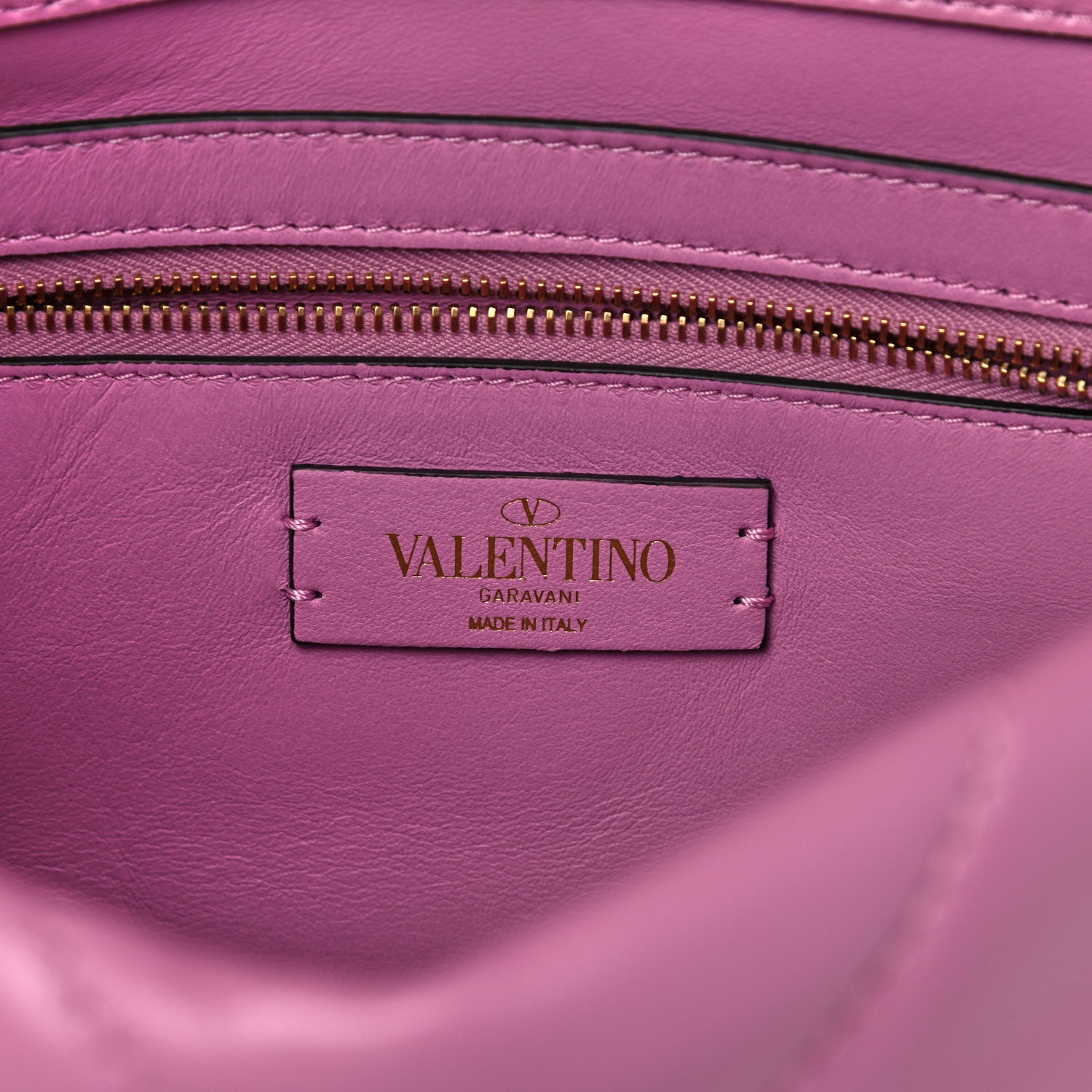 Valentino Garavani Nappa Large Roman Stud Shoulder Bag Giacinto 10 of 14