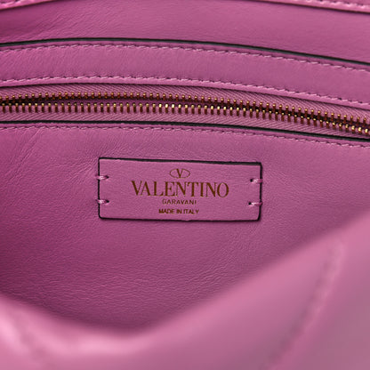 Valentino Garavani Nappa Large Roman Stud Shoulder Bag Giacinto 10 of 14