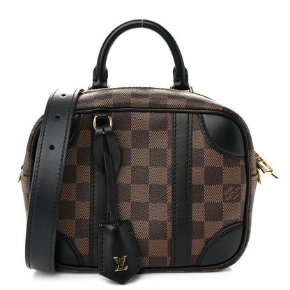 Louis Vuitton Damier Ebene Valisette Souple BB Black 1 of 9