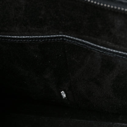 Celine Drummed Calfskin Micro Luggage Black 11 of 16