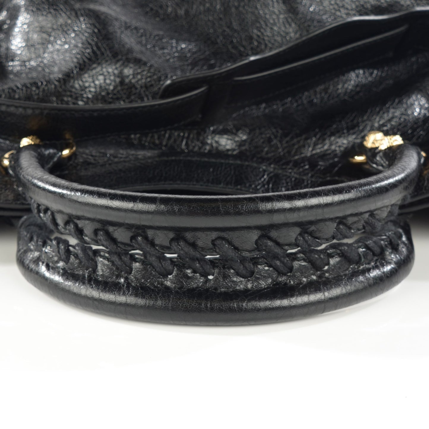 Agneau Giant 12 Gold Hardware City Black