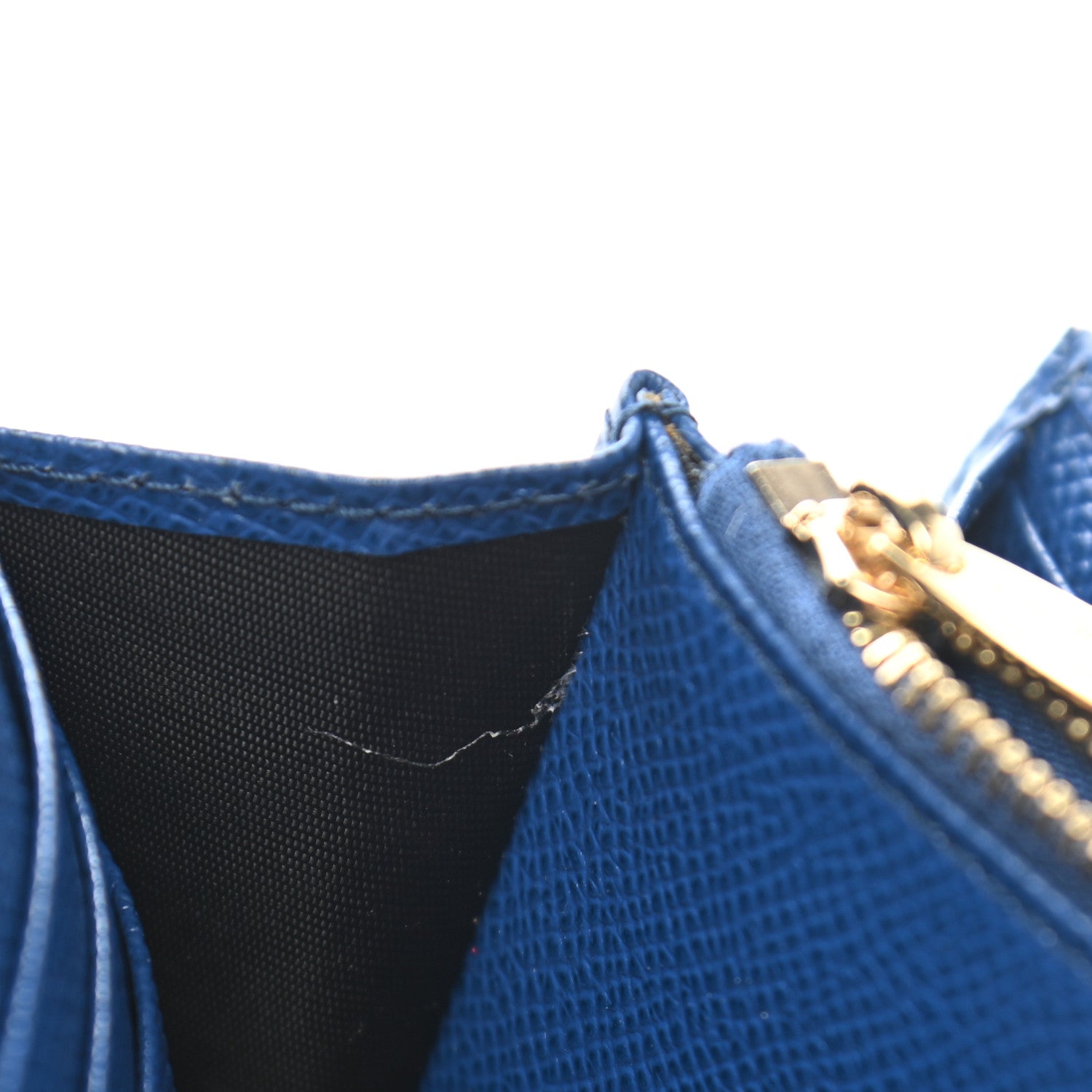 Dolce & Gabbana Dauphine Continental Flap Wallet Blue 7 of 8