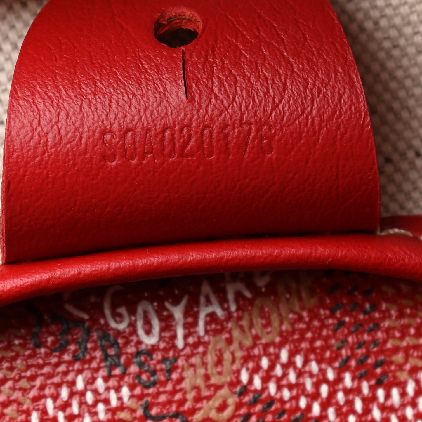 Goyardine Artois PM Red