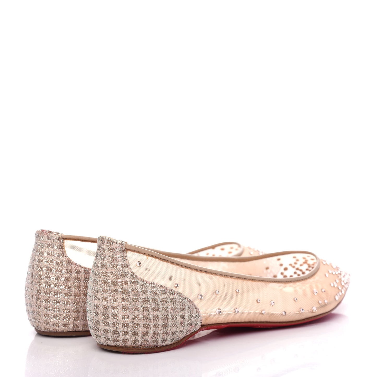 Crystal Strass Follies Flats 36 Crystal