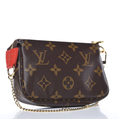 Louis Vuitton Monogram 2018 Christmas Animation Mini Cats Pochette Accessories 3 of 7