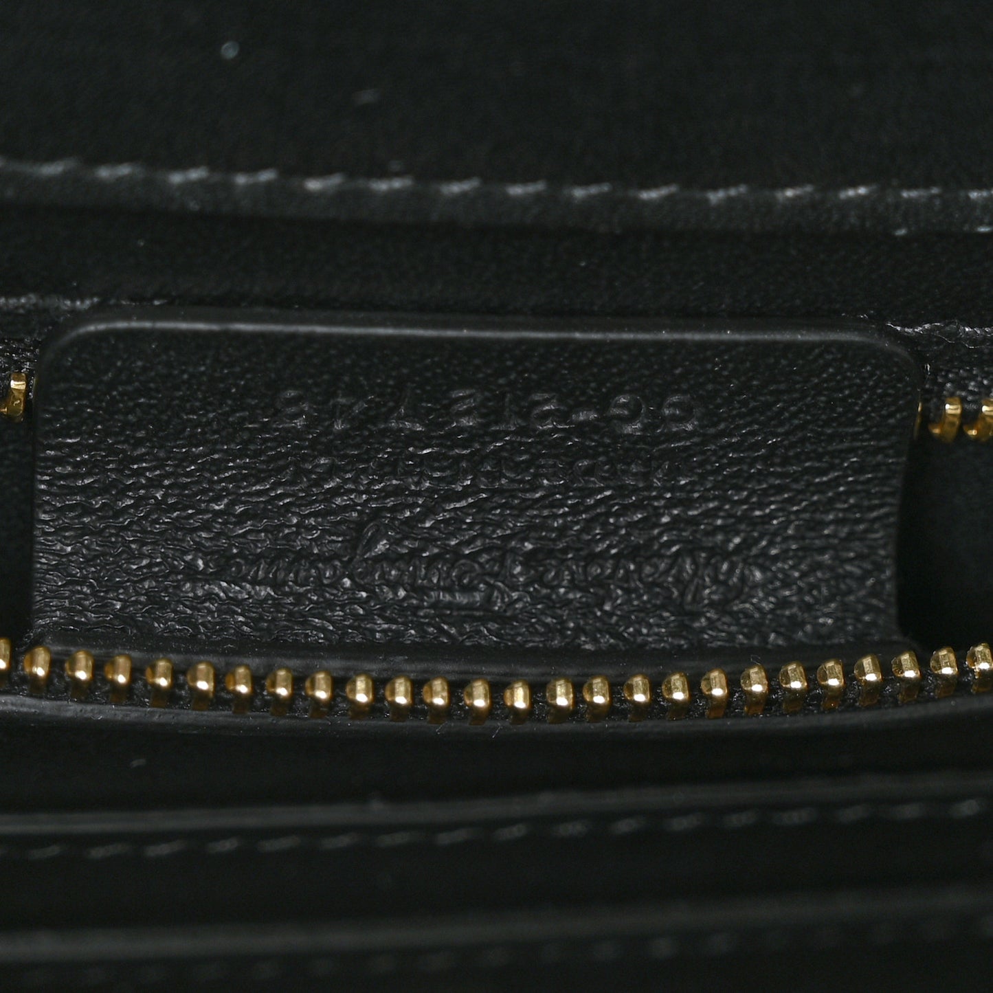 Calfskin Aura Shoulder Bag Black