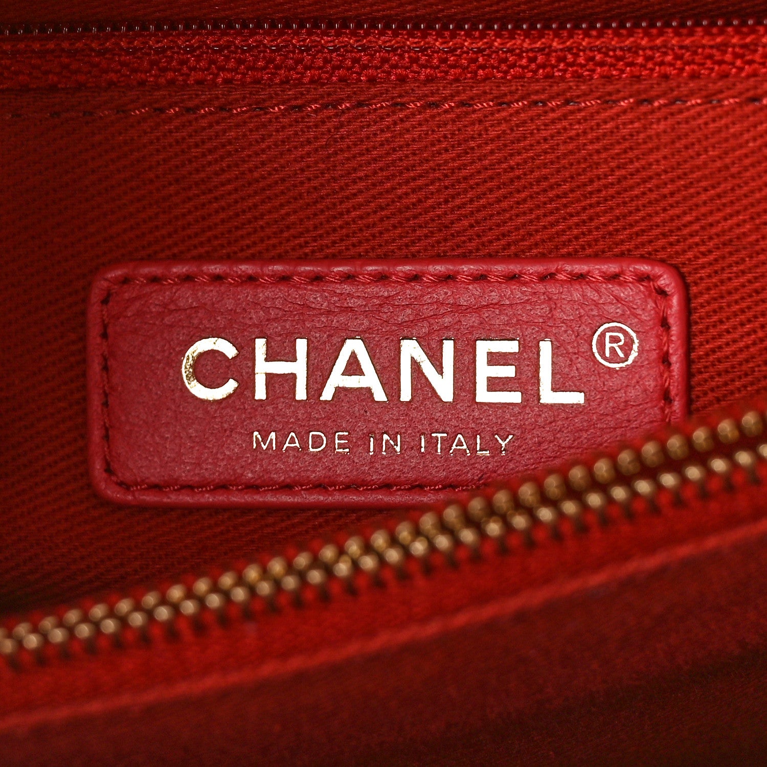 Chanel Caviar Quilted Small Coco Handle Flap Red 6 of 11