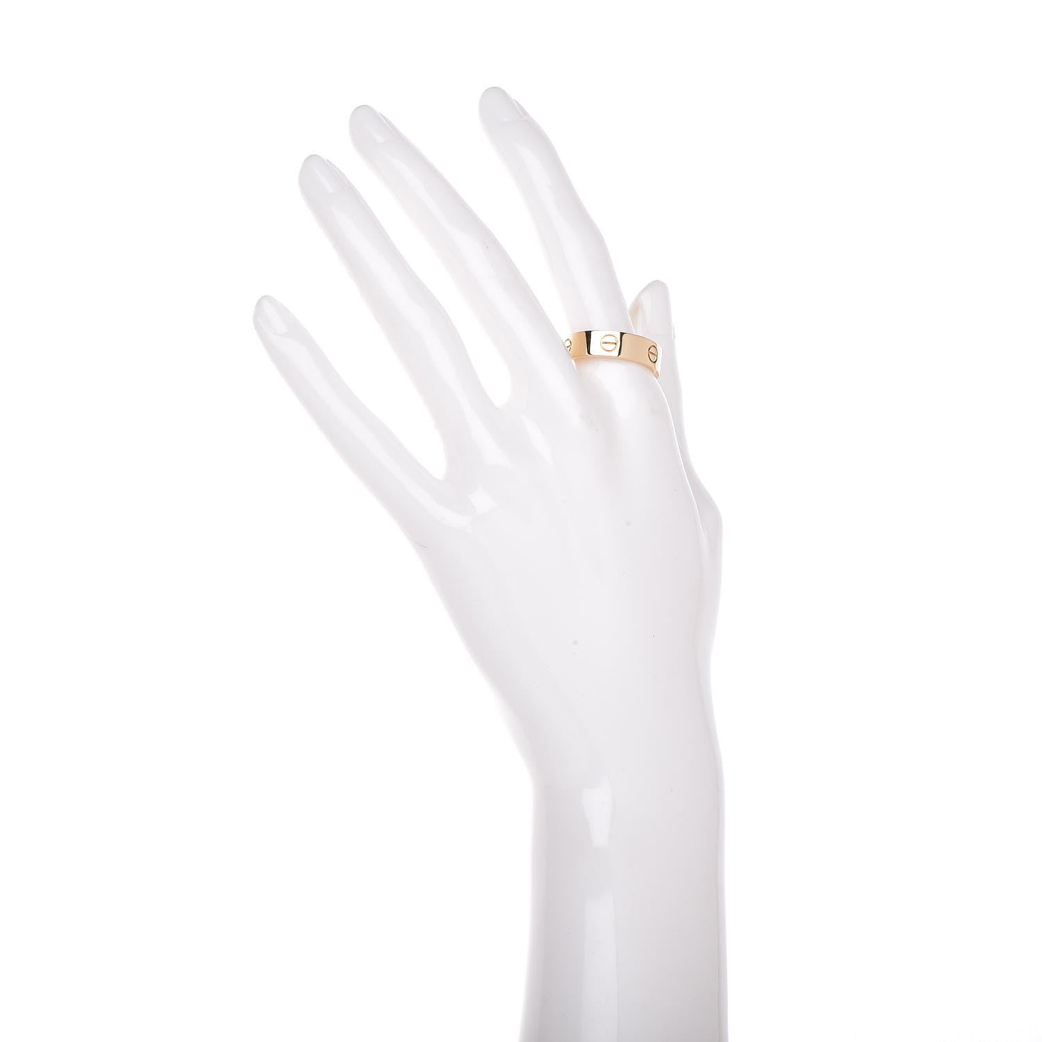 Cartier 18K Yellow Gold 5.5mm LOVE Ring 61 9.5 2 of 4