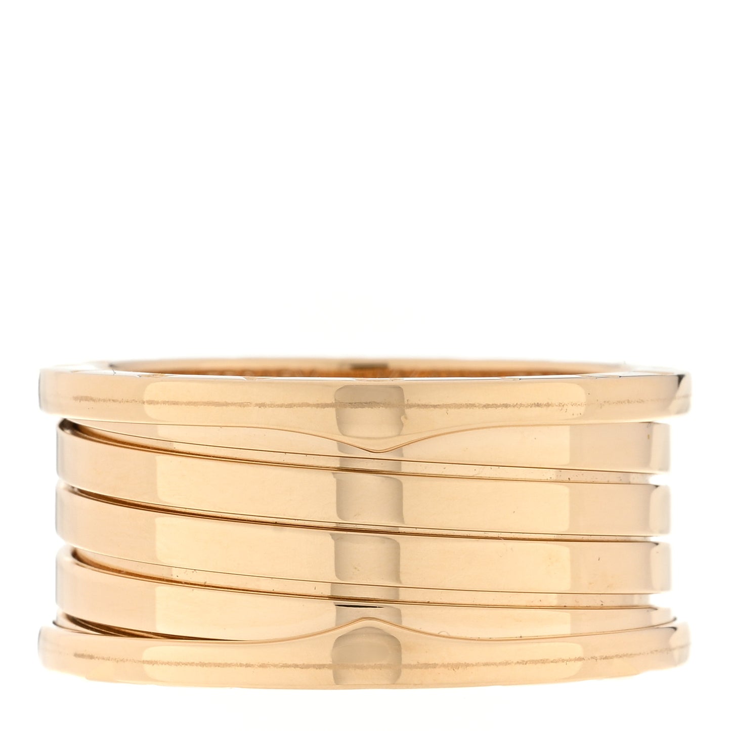 18K Yellow Gold B.Zero1 Five-Band Anniversary Ring 68 12