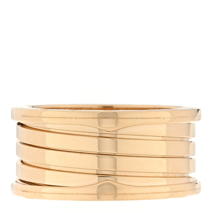 Bulgari 18K Yellow Gold B.Zero1 Five-Band Anniversary Ring 68 12 1 of 6