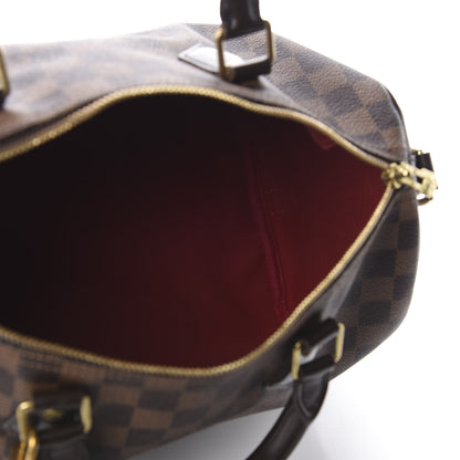Louis Vuitton Damier Ebene Speedy Bandouliere 30 4 of 8