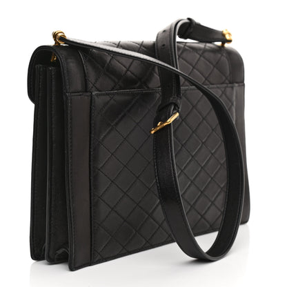 Saint Laurent Lambskin Quilted Mini Gaby Satchel Black 3 of 10