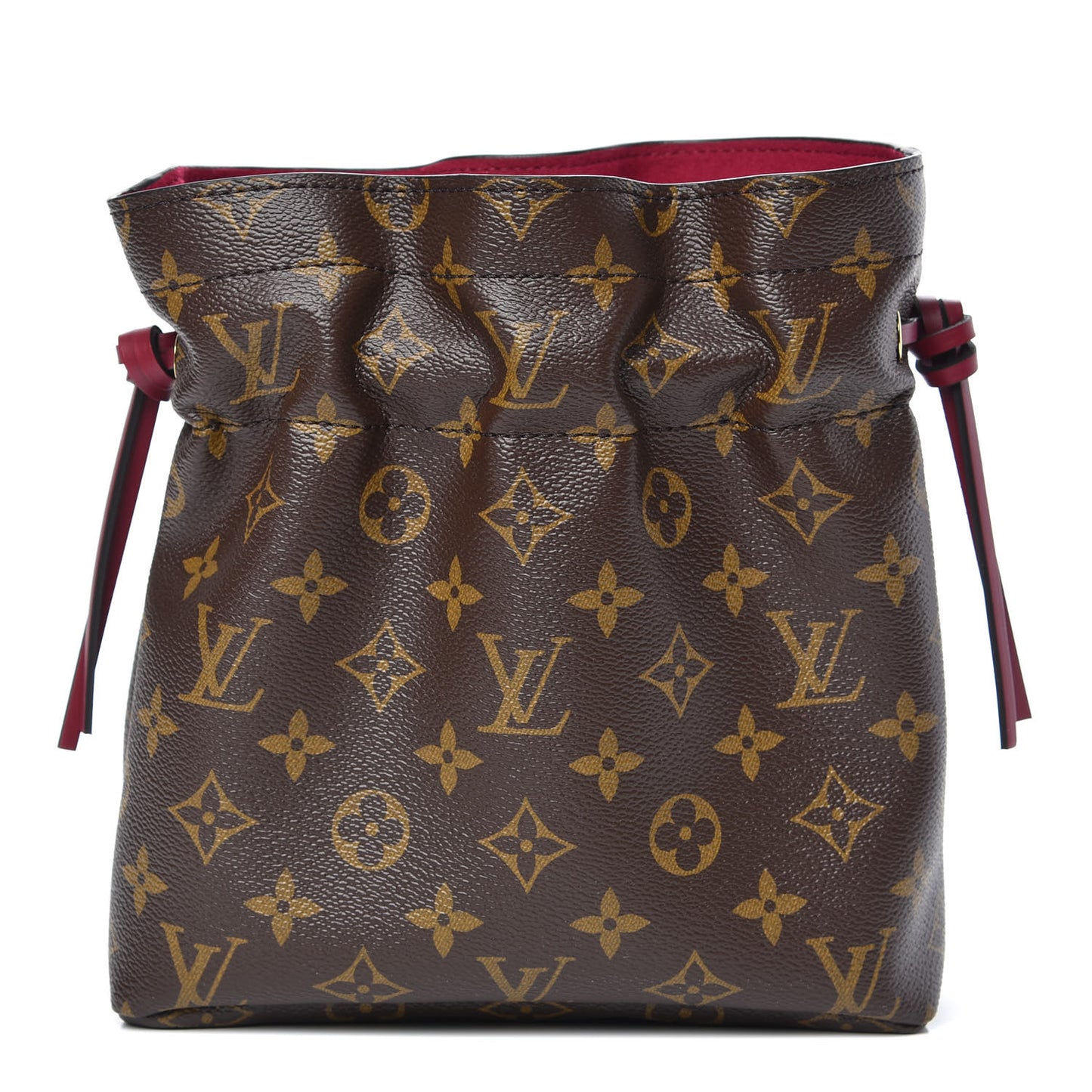 Monogram Pouch Noe Fuchsia