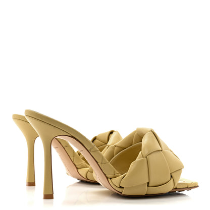 Bottega Veneta Nappa Maxi Intrecciato Lido Mule Sandals 39 Tapioca 4 of 11
