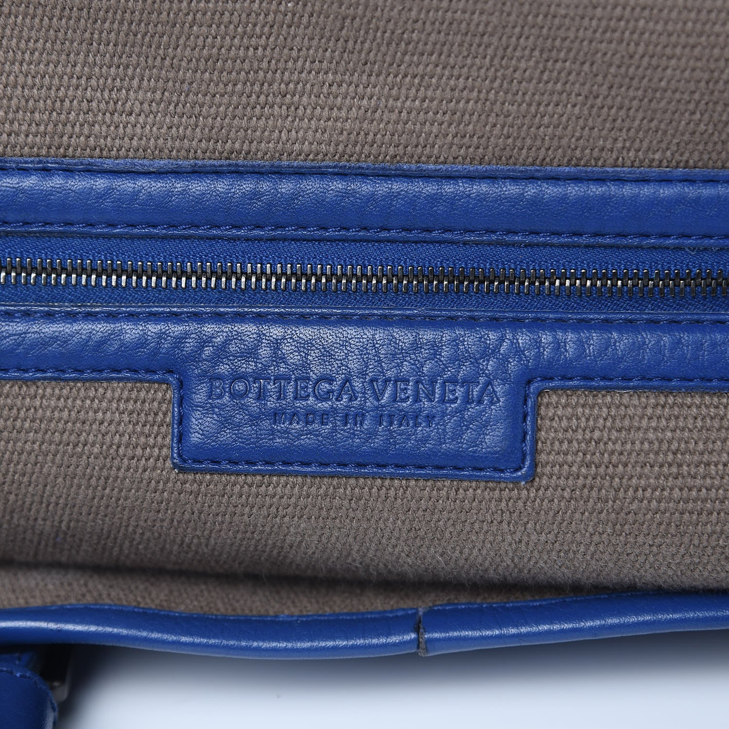 Bottega Veneta Cervo Deerskin Shopping Tote Cobalt 6 of 14