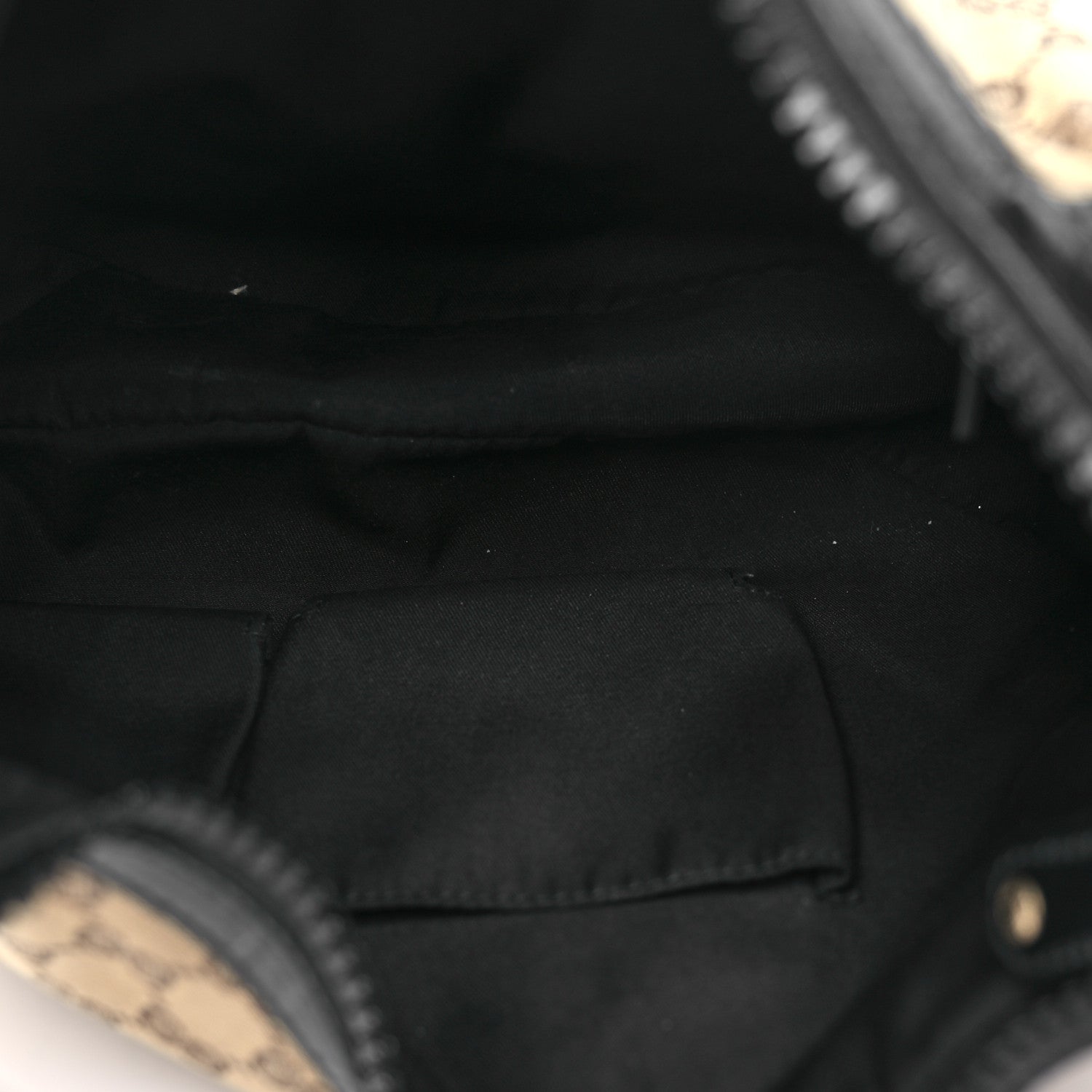 Gucci Monogram Patent Hobo Black 5 of 12