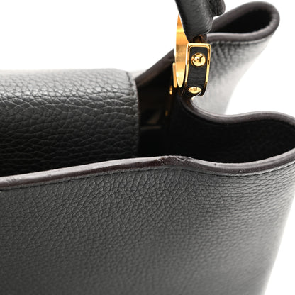 Louis Vuitton Taurillon Capucines GM Black 10 of 13