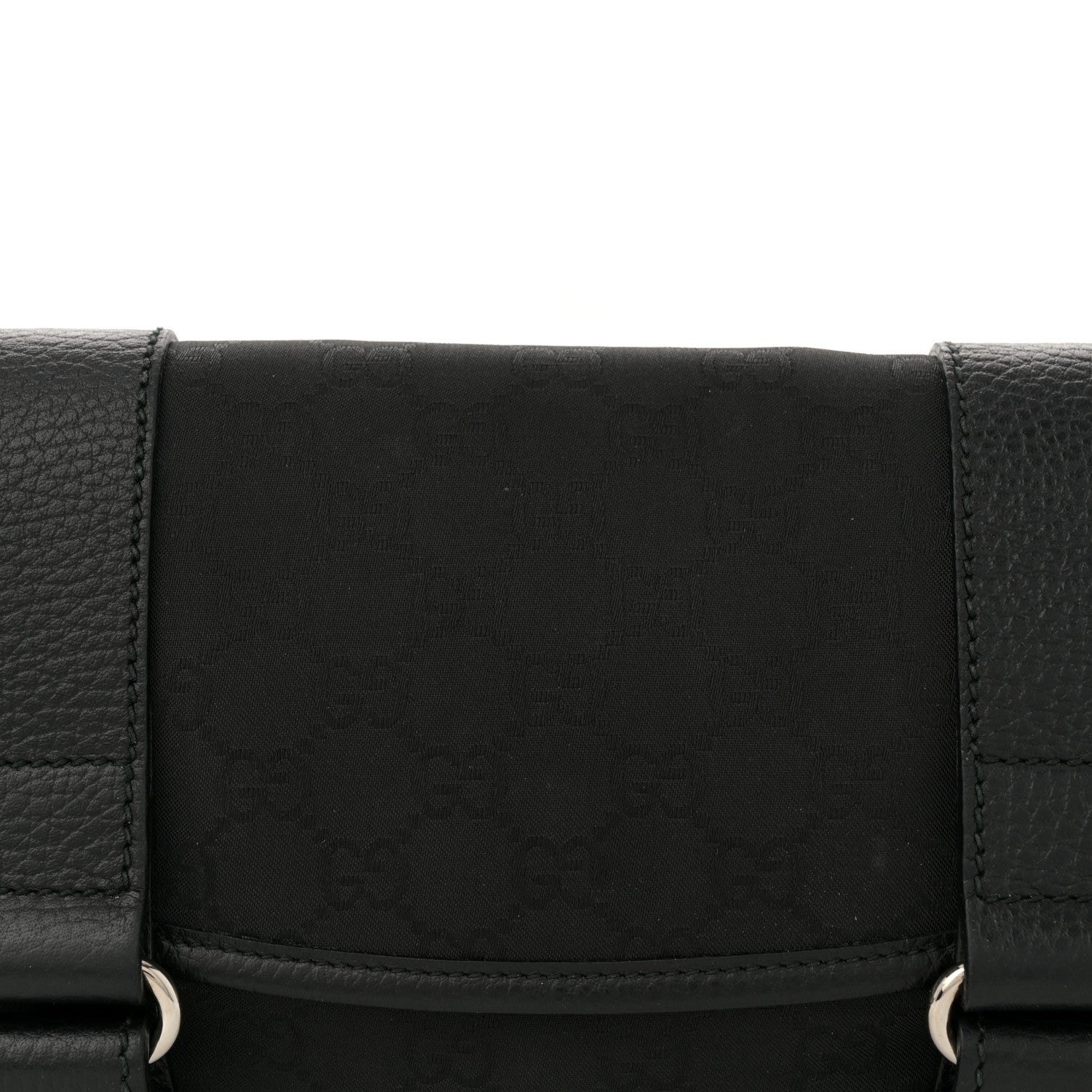 Gucci Nylon Monogram Waist Belt Bag  Black 8 of 10