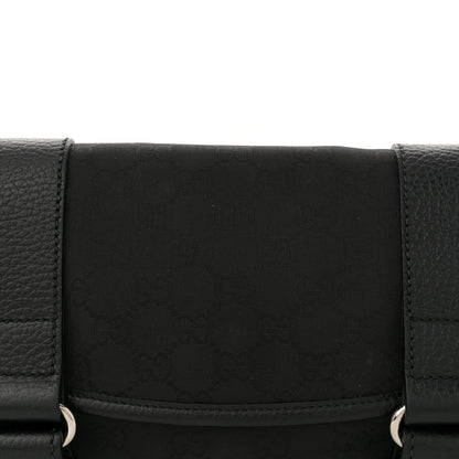 Gucci Nylon Monogram Waist Belt Bag  Black 8 of 10
