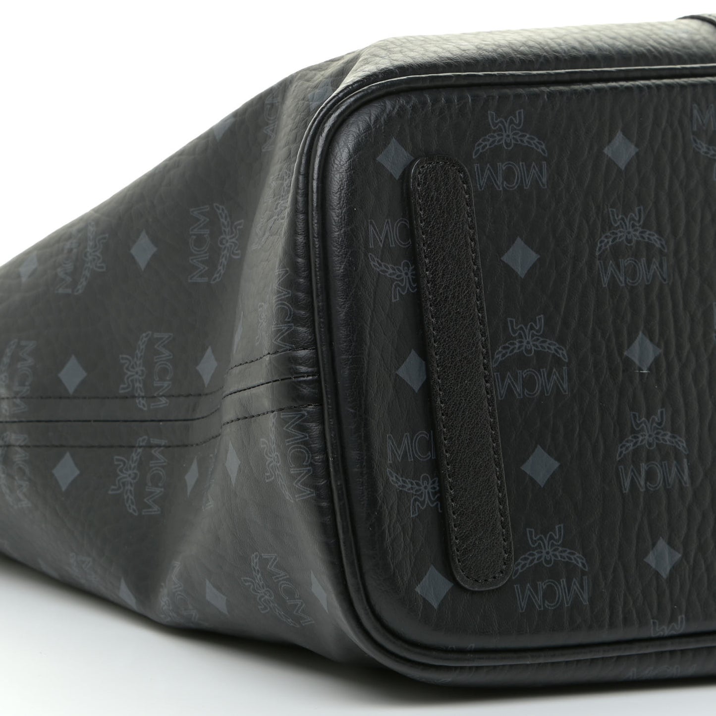 Visetos Medium Liz Reversible Shopper Tote Black