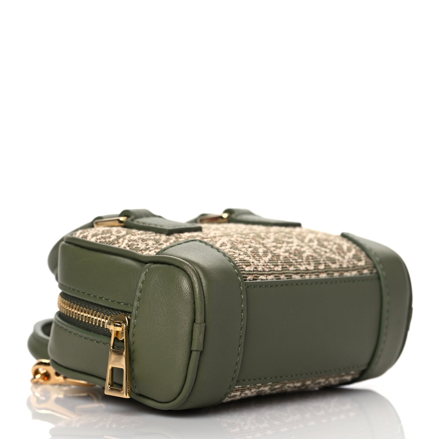 Loewe Jacquard Anagram Calfskin Amazona Nano Avocado Green 3 of 9