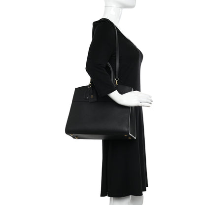Louis Vuitton Taurillon City Steamer MM Black 2 of 9