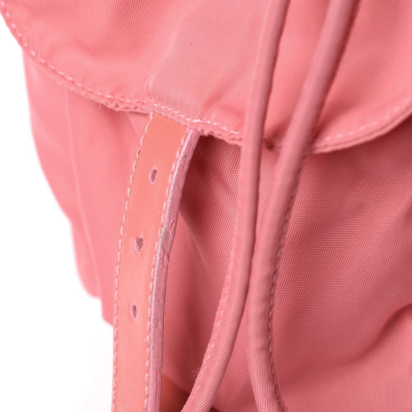 Nylon Vela Medium Backpack Pink