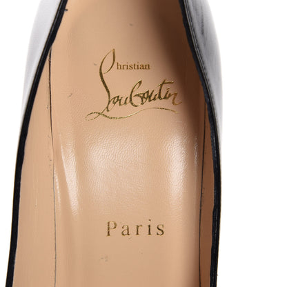 Christian Louboutin Shiny Nappa Pigalle Follies 100 Pumps 37 Black 9 of 17