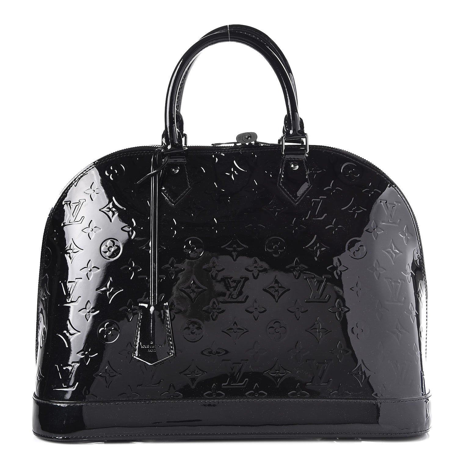 Louis Vuitton Vernis Alma GM Noir Magnetique 1 of 7