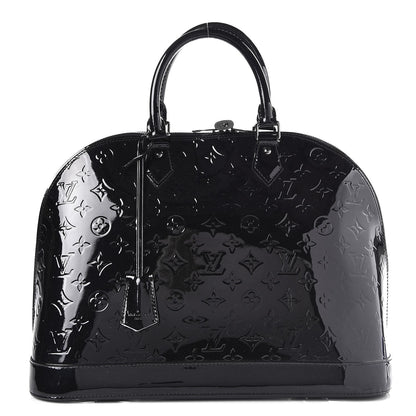 Louis Vuitton Vernis Alma GM Noir Magnetique 1 of 7