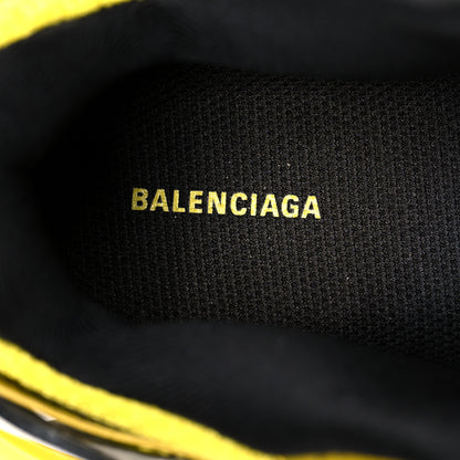 Balenciaga Mesh Nylon Mens Track Sneakers 40 Yellow Black White 6 of 7